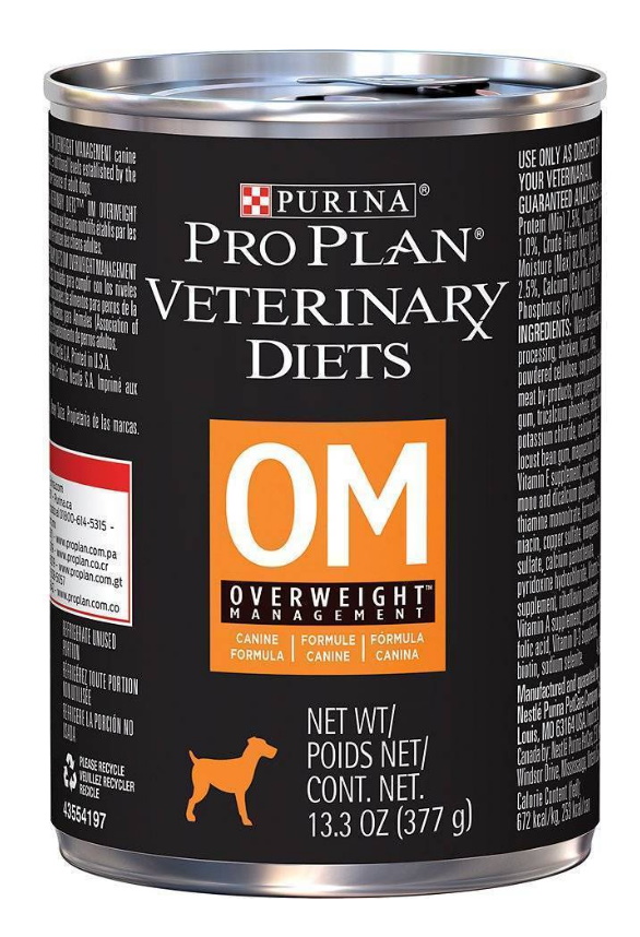 консервированная собачья формула Purina Pro Plan Veterinary Diet для контроля избыточного веса