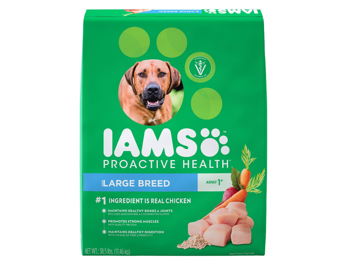 Iams ProActive Health Adult с консервированным кормом для собак